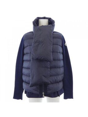 Moncler Down Jacket Navy XS